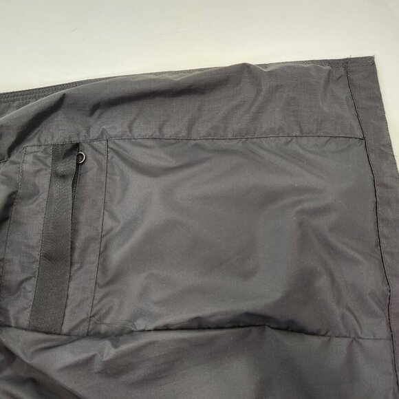 North Face Hyvent Black double Breasted Trench Coat Womens M - Picture 11 of 12